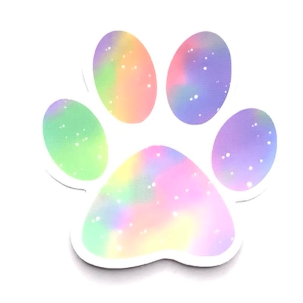 Paw Vinyl Sticker